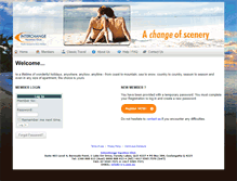 Tablet Screenshot of interchangevacationclub.com